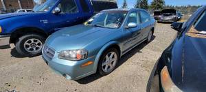 lot 2592 image: 2002 Nissan Maxima SE, Green  Blue