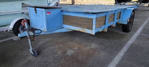 lot 2632 image: Single Axle 12x6.5Ft Trailer