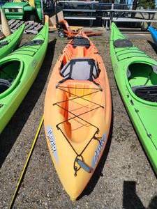 lot 2720 image: 11ft Orange Caper Ocean Kayak