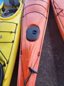 lot 2732 image: 15ft Orange Old Town Nantucket Kayak