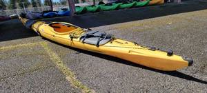 lot 2698 image: 11ft Prijon Kodiak Yellow Kayak