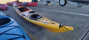 lot 2700 image: 16ft Yellow  Orange Necky Chatham 16 Kayak