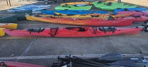 lot 2703 image: 16.5ft Prijon Kodiak Red Kayak