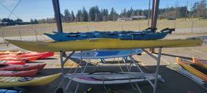 lot 2730 image: 17ft Yellow Necky Looksha Kayak