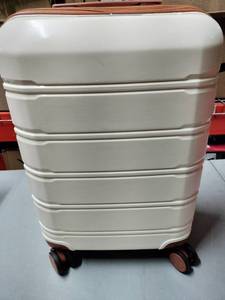 lot 1288 image: JoyWay 3pc Hardside Luggage Set Cream Color