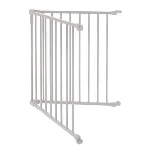 lot 1290 image: Toddleroo by North States 3-in-1 Superyard Baby Play Yard Two-Panel Extension Taupe Metal