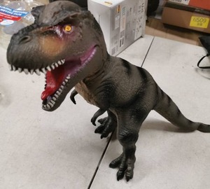 lot 5869 image: Rubber Tyrannosaurus Rex Toy 12