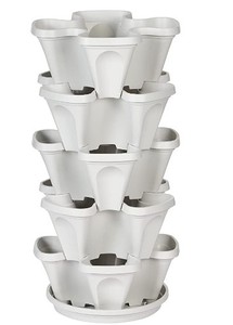 lot 1246 image: 6pc Stackable Plant Pot Stand