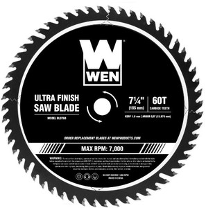 lot 2325 image: Ryobi 7.25 Carbide Teeth Saw Blade