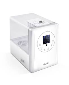 lot 1297 image: Levoit - Aerapy Hybrid 1.6 Gal Ultrasonic Humidifier - White