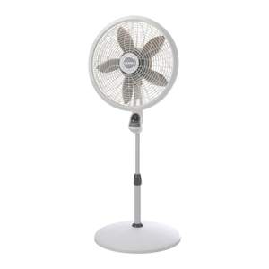 lot 1300 image: Lasko - Pedestal Fan - White