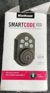 lot 3463 image: Kwikset Smart Code 909 TouchPad Electronic DeadBolt