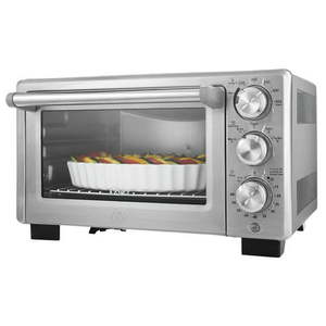 lot 5893 image: Oster Designed for Life Countertop Convection Toaster Oven, Stainless Steel