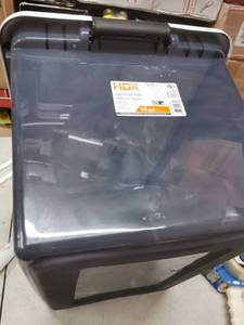 lot 5899 image: HDX Latching Storage 16 Gallon
