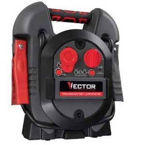 lot 6579 image: Vector 700 Peak Amp Jump Starter, One USB Charging Port, Rechargeable
