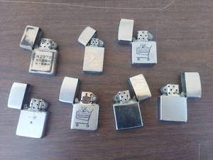 lot 6024 image: 7 lighters - Zippos