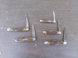 lot 6031 image: 5 pocket knives
