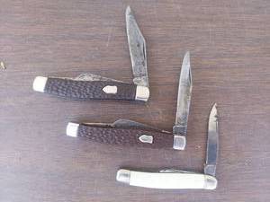 lot 6065 image: 3 imperial Ireland pocket knives
