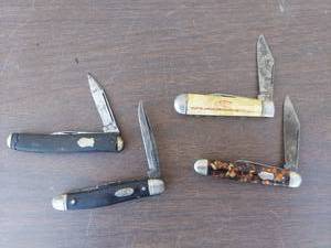 lot 6080 image: 4 Pocket Knives