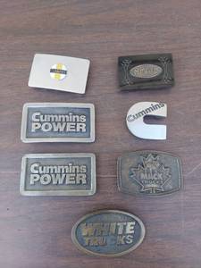 lot 6086 image: 7 Belt Buckles