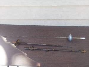 lot 6088 image: Sword and Fencing sword