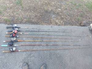 lot 6097 image: 7 Rods and Reels