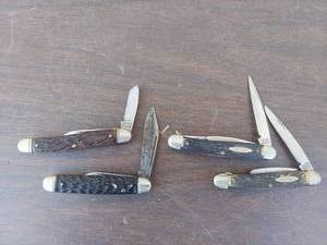 lot 6098 image: 4 Pocket Knives