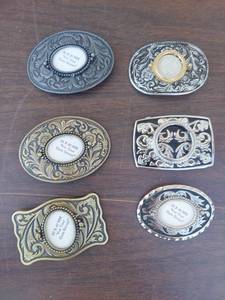 lot 6105 image: 6 Belt Buckles