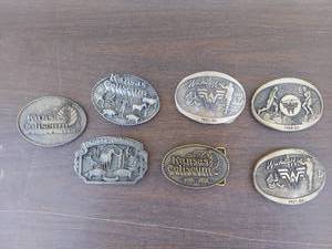 lot 6147 image: 7 Belt Buckles