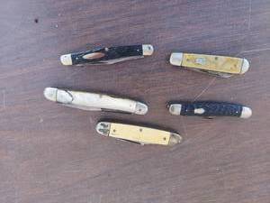 lot 6162 image: 5 pocket knives