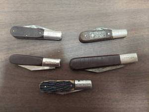 lot 6223 image: 5 Barlow pocket knives