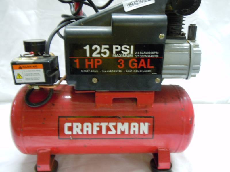 Craftsman 125 PSI Air Compressor HidyHo It