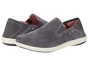 lot 6656 image: Spenco Siesta Convertible (Iron Gate) Womens Suede Leather Shoes size 10