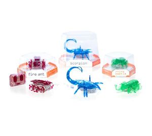 lot 6664 image: Set of 3 HexBug Micro Robotic Creatures STEM learning toy