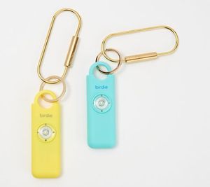 lot 6670 image: Birdie Set of 2 Personal Safety Alarms extra high decibel Aqua Lavender