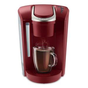 lot 6713 image: Keurig - K-Select Single-Serve K-Cup Pod Coffee Maker - Vintage Red