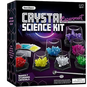 lot 16834 image: Crystal Growing Kit for Kids - Science Experiments Gifts for Boys & Girls Ages 8-14 Year Old - Discovery STEM Toys for Kids & Teen Age BoyGirl Arts & Crafts Kits - Cool Educational Ideas