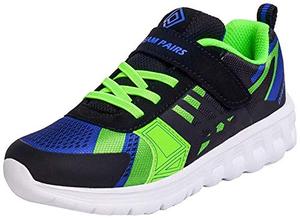 lot 16835 image: DREAM PAIRS Boys KD18002K Lightweight Breathable Running Athletic Sneakers Shoes Black Royal Blue Green, Size 13 M US Little Kid