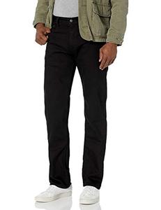 lot 16842 image: Levis Mens 559 Relaxed Straight Fit Jean - 33W x 30L - Black - Stretch