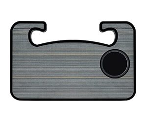 lot 16851 image: Telala Steering Wheel Tray,Car Tray Table,Car Desk for Laptop,Car Table Tray,Table Tray for Car,Car Travel Tray,Food Tray for Car,Steering Wheel Desk,Car Eating Tray (Wood Grain Brown)
