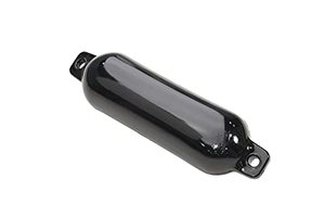 lot 16871 image: Taylor Made Products 31721 Hull Gard Inflatable Vinyl Boat Fender, 4.5 x 16 inch, Black