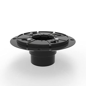lot 16887 image: WEBANG Shower Floor Drain Base Flange ABS and PVC Material for Linear Drain Square Drain Installation