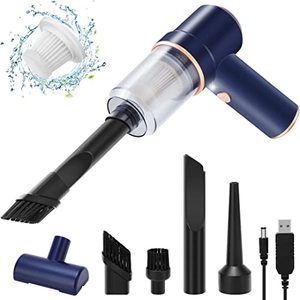 lot 16907 image: Kovshuiwe Handheld Vacuum 8000Pa, Powerful Hand-held Cordless Vacuum Cleaner, Portable Vacuum with 120W Rechargeable Power Wet Dry Hand Held Car Vacuum HEPA Filter for Car, Home, Office, Pet