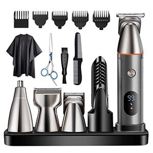 lot 16923 image: vsmooth Beard Trimmer for Men Multifunctional Hair Trimmer Mens Electric Clipper Suitable for Mustache Body Nose Ear Facial Trimmers Rechargeable Hair Clippers Waterproof Precision Trimmer
