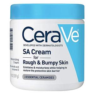 lot 16953 image: CeraVe Moisturizing Cream with Salicylic Acid  Exfoliating Body Cream with Lactic Acid, Hyaluronic Acid, Niacinamide, and Ceramides  Fragrance Free & Allergy Tested  19 Ounce