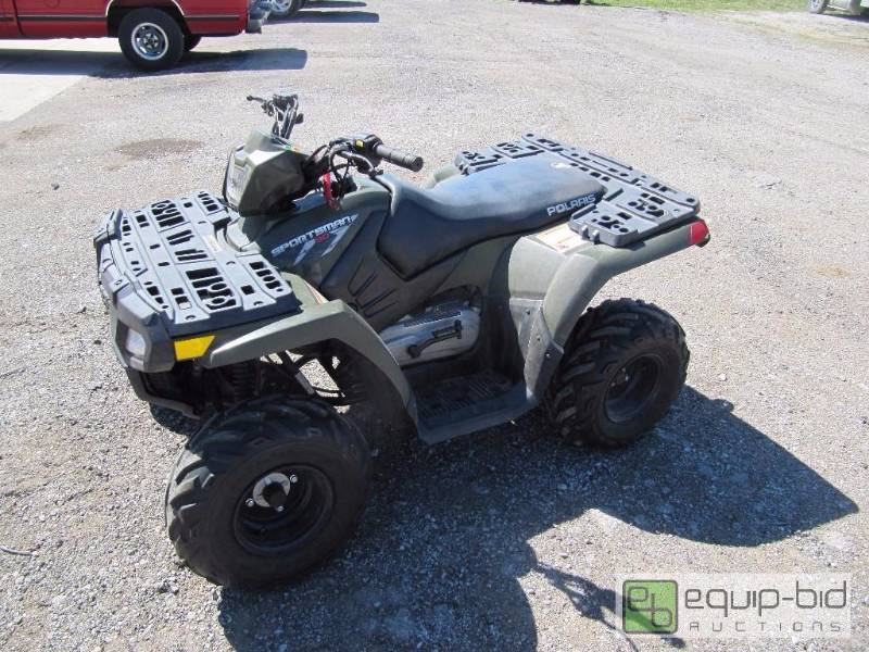 lot 1005 image: 2010 Polaris Sportsman 90- Purchase New (LOW LOW HOURS)