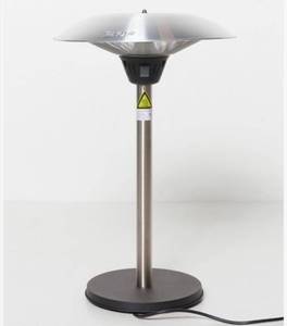 lot 2109 image: Barbara King 1500 Watt Stainless Steel Tabletop Heater Tabletop Silver Retails $359