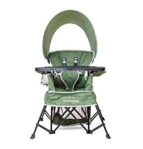lot 2167 image: Baby Delight Go with Me Venture Portable Chair, Moss Bud Green