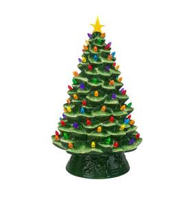 lot 2168 image: Mr. Christmas 18 Nostalgic Christmas Tree, Green, NEW