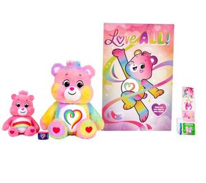lot 2182 image: Care Bears Togetherness Bear 16 Plush and Collectors Set, NEW, cute item